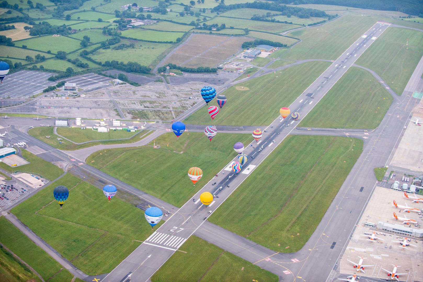 mass-balloon-launch-takes-to-north-somerset-skies-from-bristol-airport